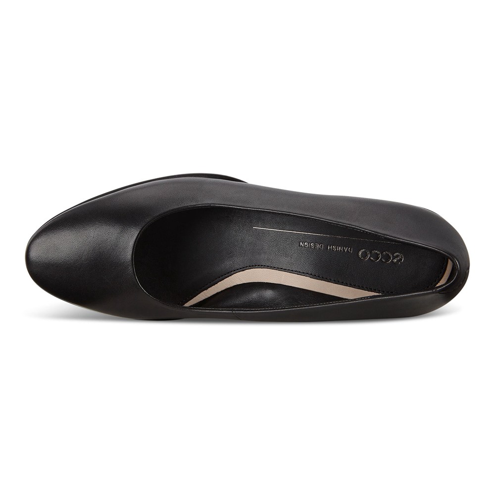 Loafers Mujer - ECCO Shape 45 Wedge - Negros - XHW326708